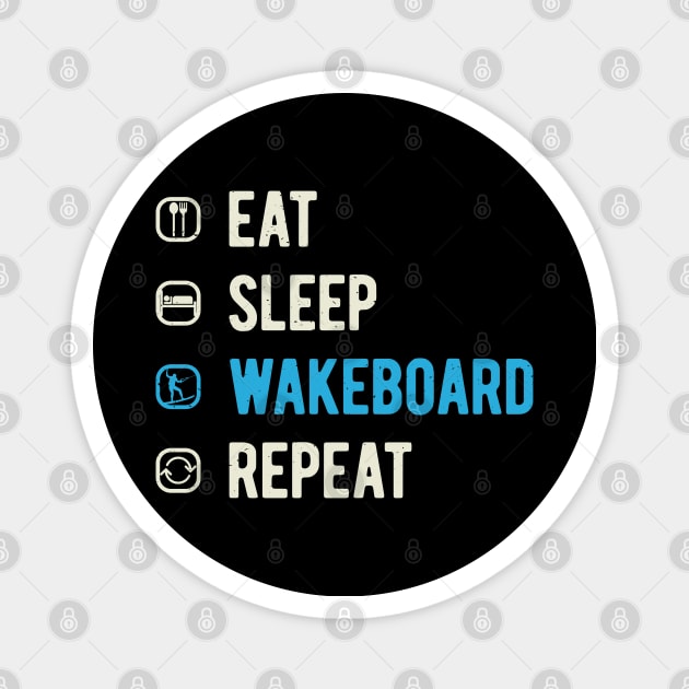 Wakeboard Wakeboarding Magnet by Crea8Expressions